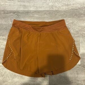COPY - Lululemon fast and free shorts size 6 butternut brown color